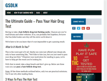 Tablet Screenshot of gsdln.org